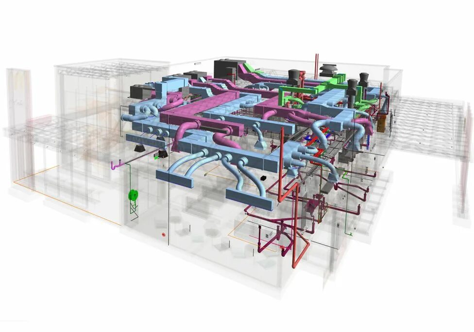 Detailed design. Цифровая модель здания. Проектирование инженерных систем ревит. BIM технологии в проектировании. Ревит инженерные сети.