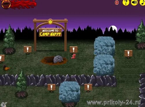 Camp massacre. Игра the Visitor 2.