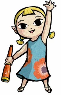 Aryll - The Legend of Zelda: The Wind Waker HD Character art, Wind...