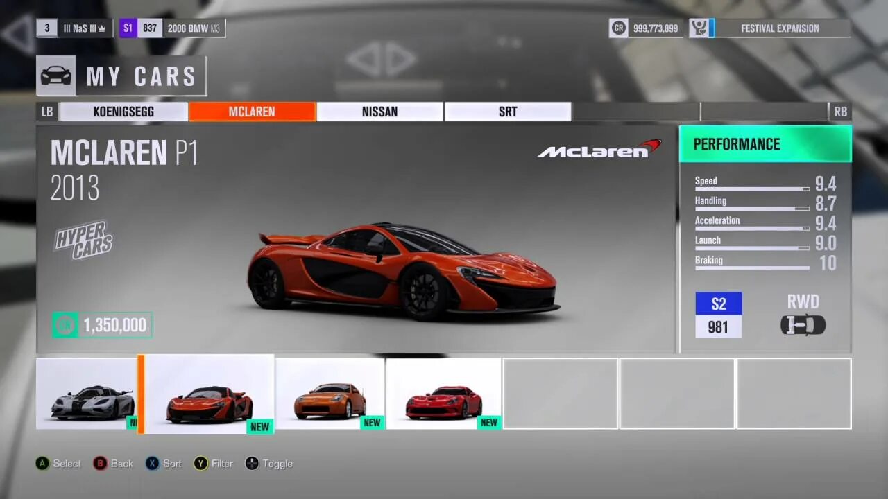 Forza horizon как продать машину