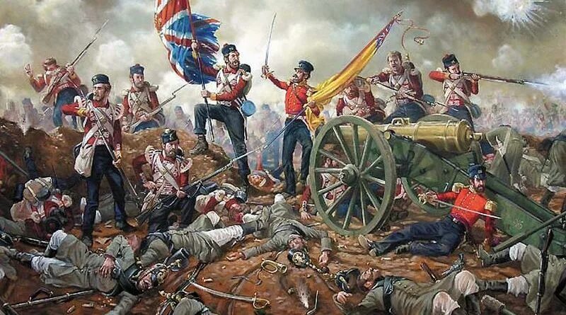 Нападение англии на францию. Сражение на Альме 1854. Битва на реке Альме 1854.