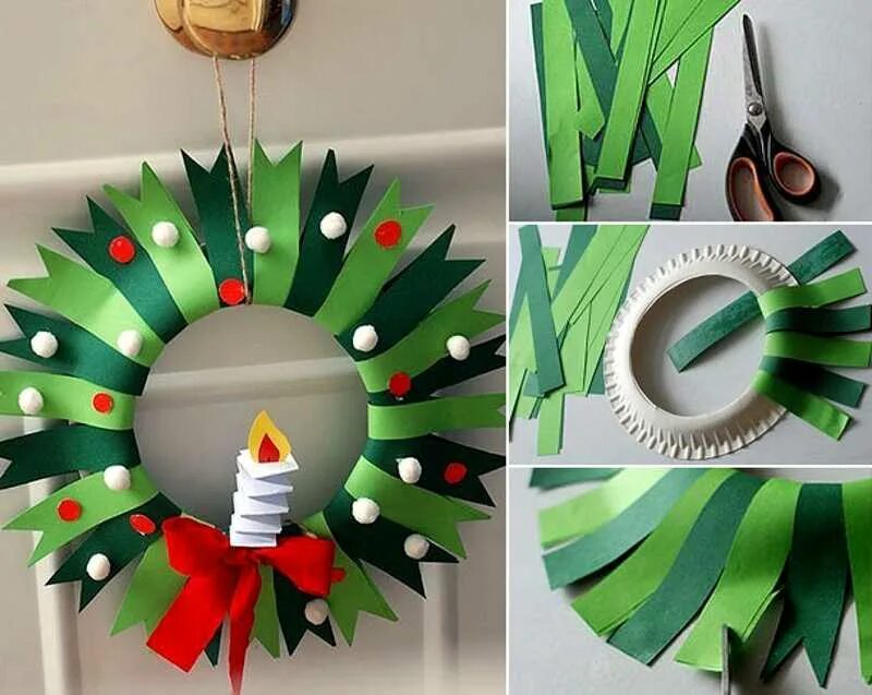 Простые украшения из бумаги. Гирлянда из бумаги. Новые идеи из бумаги. Украшения для комнаты из бумаги. Украшения из бумаги для праздника.