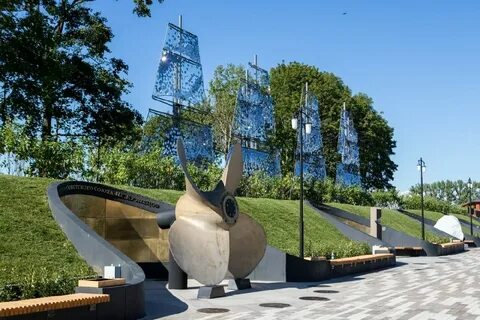 Парк в кронштадте