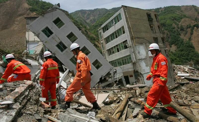 Чс при землетрясении