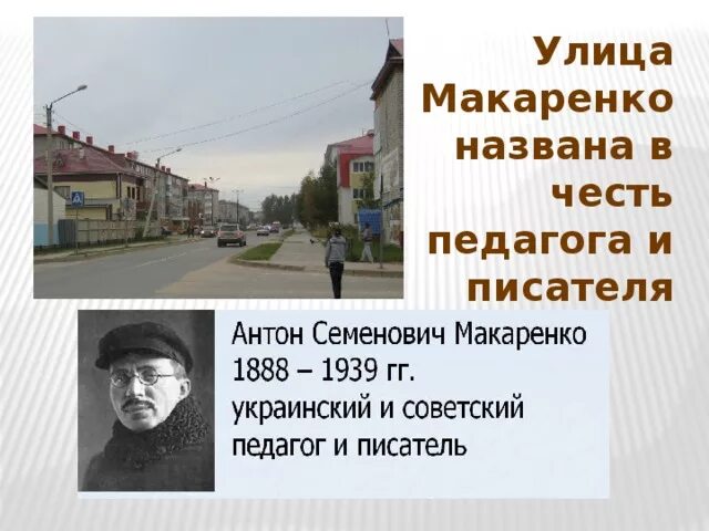 Улицы тюмени названные в честь. История улица Макаренко Пермь. Улицы названные в честь знаменитых людей. Люди в честь которых названы улицы. Улицы названные в честь писателей.