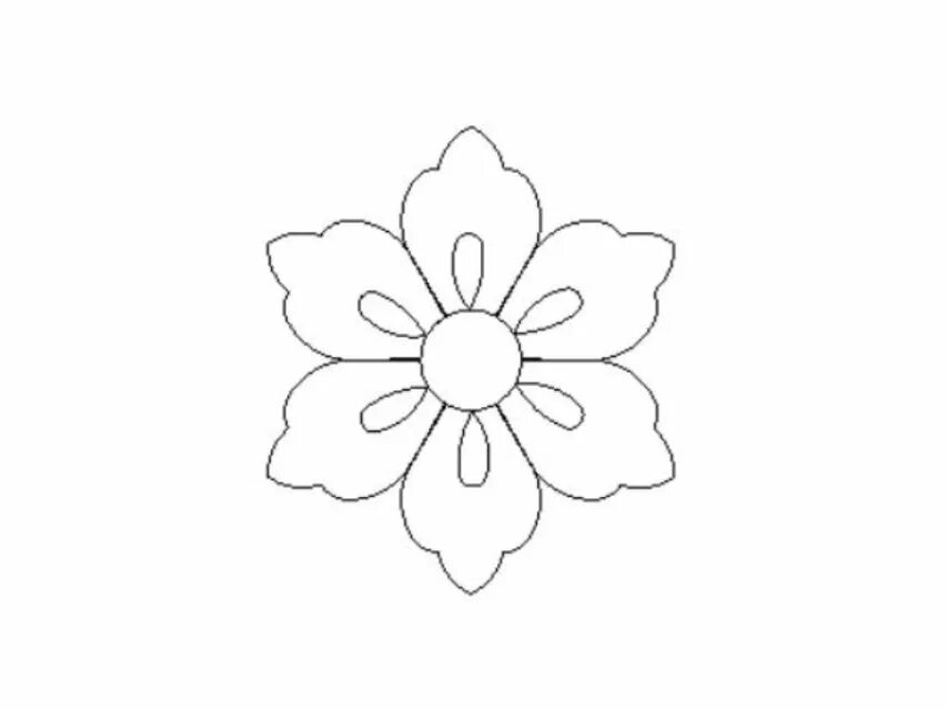 Трафареты цветов для вырезания на окна. Трафарет цветочка. цветы трафарет для вырезания. простые цветы. контур цветов.