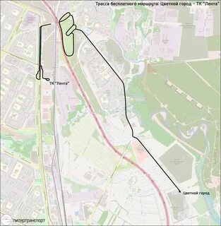 Общественный транспорт до охта парка
