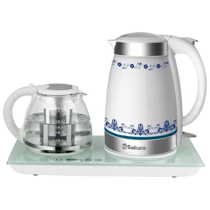 Чайник Sakura sa-2903c. Чайник Sakura sa-2031. Чайник Sakura sa-2153. Чайник электрический с заварочным чайником на подставке Sun Star HB-3035g.