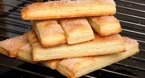 Как приготовить слоеное печенья