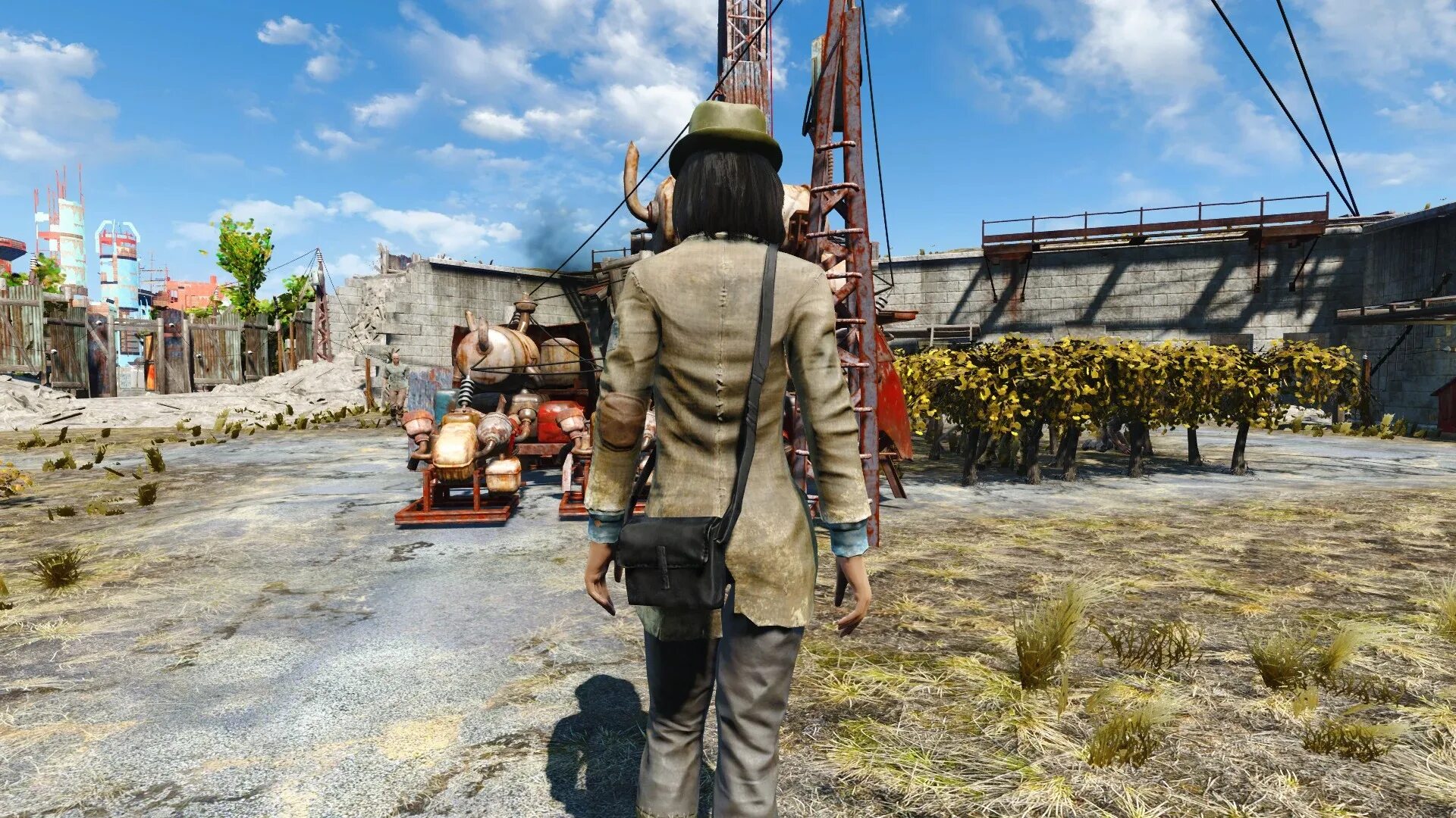 Fallout 4 текстиль. Fallout 4 обзор.