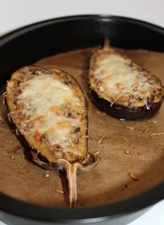 Фаршированные баклажаны с мясом
