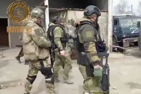 Кадры штурма