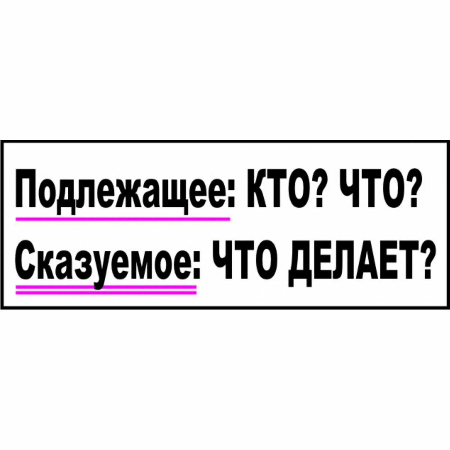 Подлежащее и сказуемое 1. Подлежащее и сказуемое 1