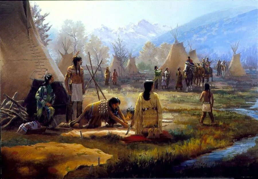 Native american lived