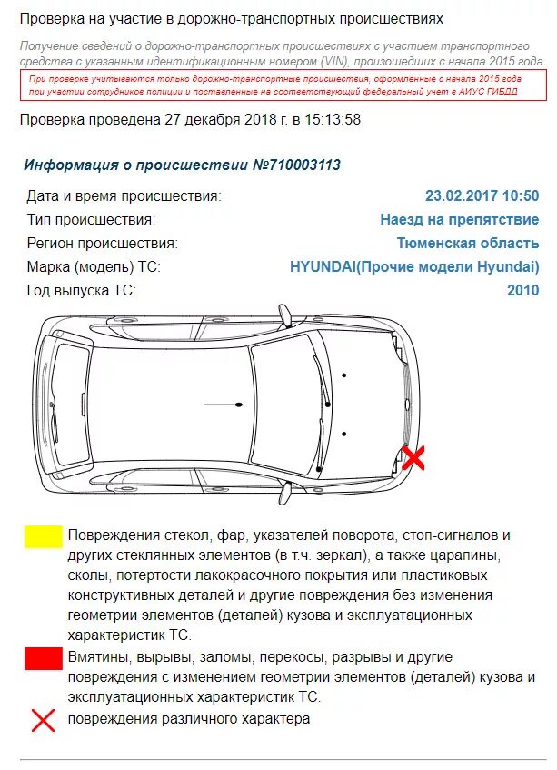 Повреждения различного характера. Осмотр повреждений автомобиля. Проверка ДТП по вин. Вин ГИБДД.