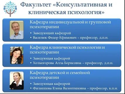 Факультет психологии дистанционное