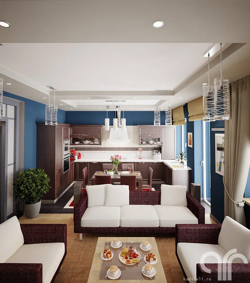 Интересные планировки кухни-гостиной. Кухни гостиные. Кухня с гостинной 30кв м интерьер. Потолки в кухне гостиной 20 кв. М.