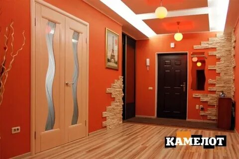Какие стены в прихожей