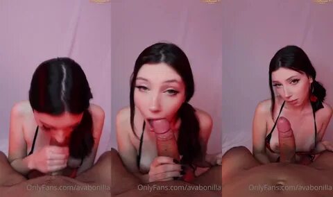 Ava Bonilla Nude Deepthroat Blowjob Leaked Onlyfans Porn Video.