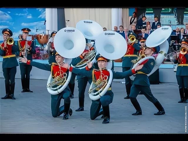 Оркестр РПК. Марш прощание славянки образцовый военный оркестр