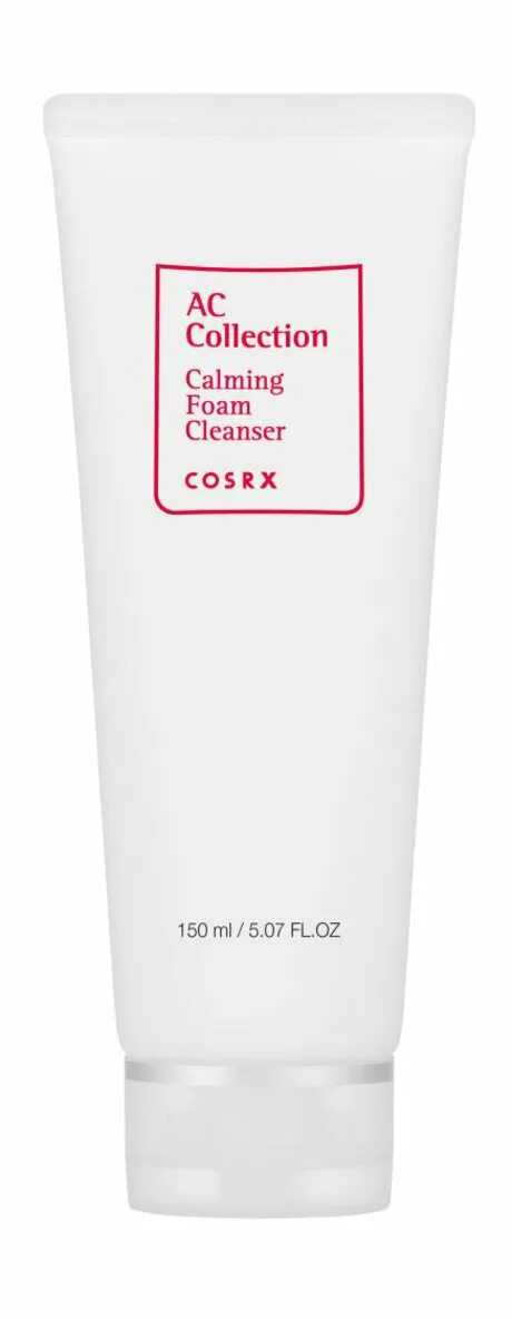 COSRX AC collection Calming Foam Cleanser 150ml. КСР AC collection пенка для умывания успокаивающая AC collection Calming Foam Cleanser 150мл. COSRX крем для лица успокаивающий AC collection Lightweight Soothing Moisturizer. 450547 COSRX пенка для проблемной кожи. AC collection Calming Foam Cleanser, 150 мл.. Cosrx ac collection