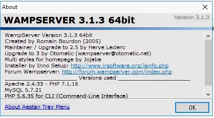 Client denied by server. Wampserver интерфейс. wampserver64.