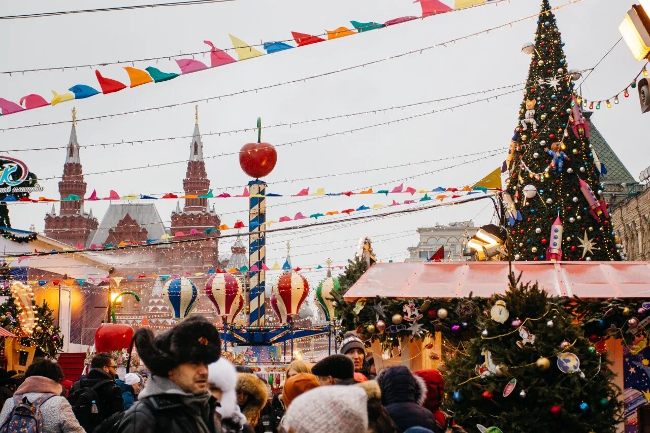 Где проходит новогодним