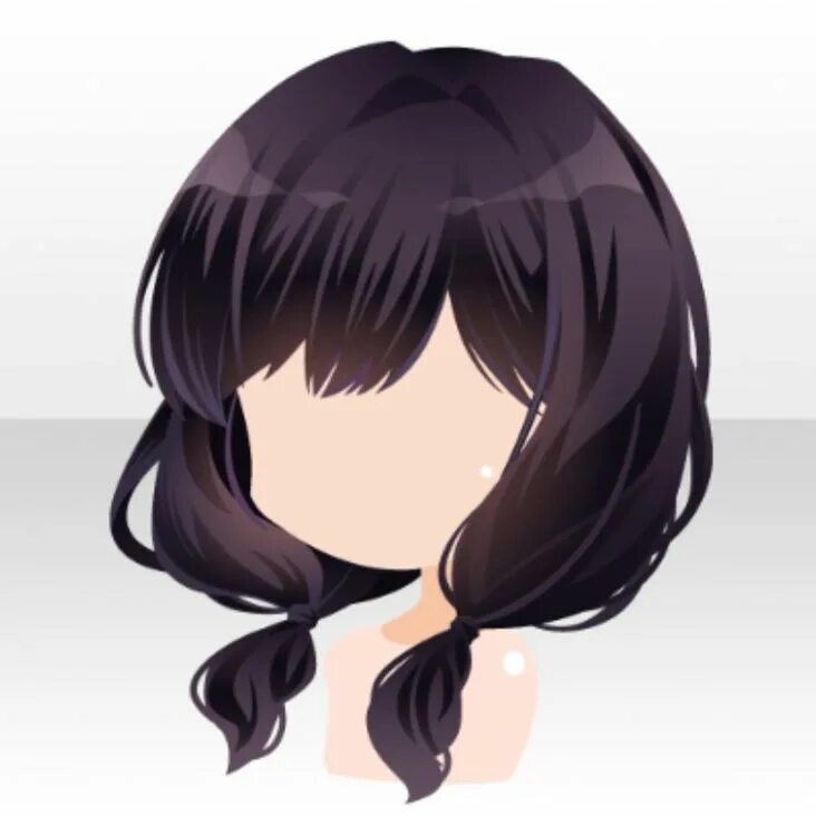 Прически аниме длинные челки Tipos de cabello femenino Chica manga, Cabello manga, Pelo anime