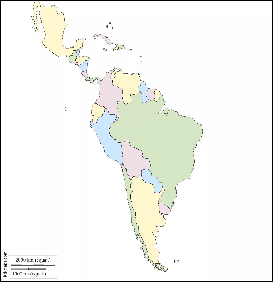 Контурная карта Латинской Америки. Латинская Америка контурная карта 11 класс политическая. Карта Латинской Америки контур. Контурная карта Латинской Америки со странами.
