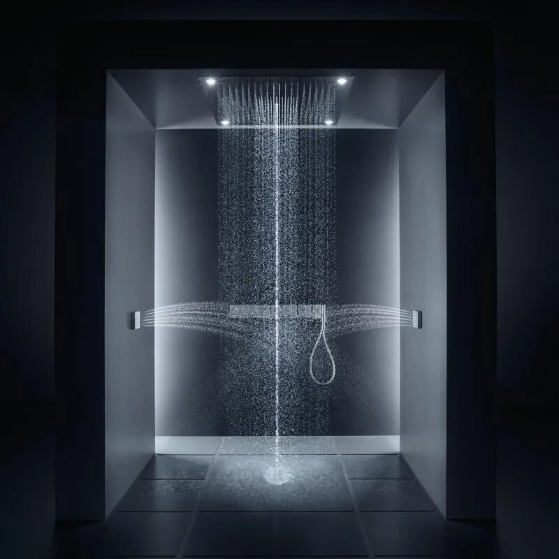 Axor Starck SHOWERCOLLECTION. Подсветка душевой кабины