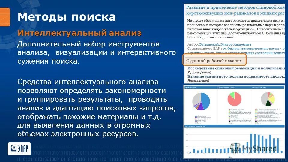 9 тест средства анализа и визуализации данных