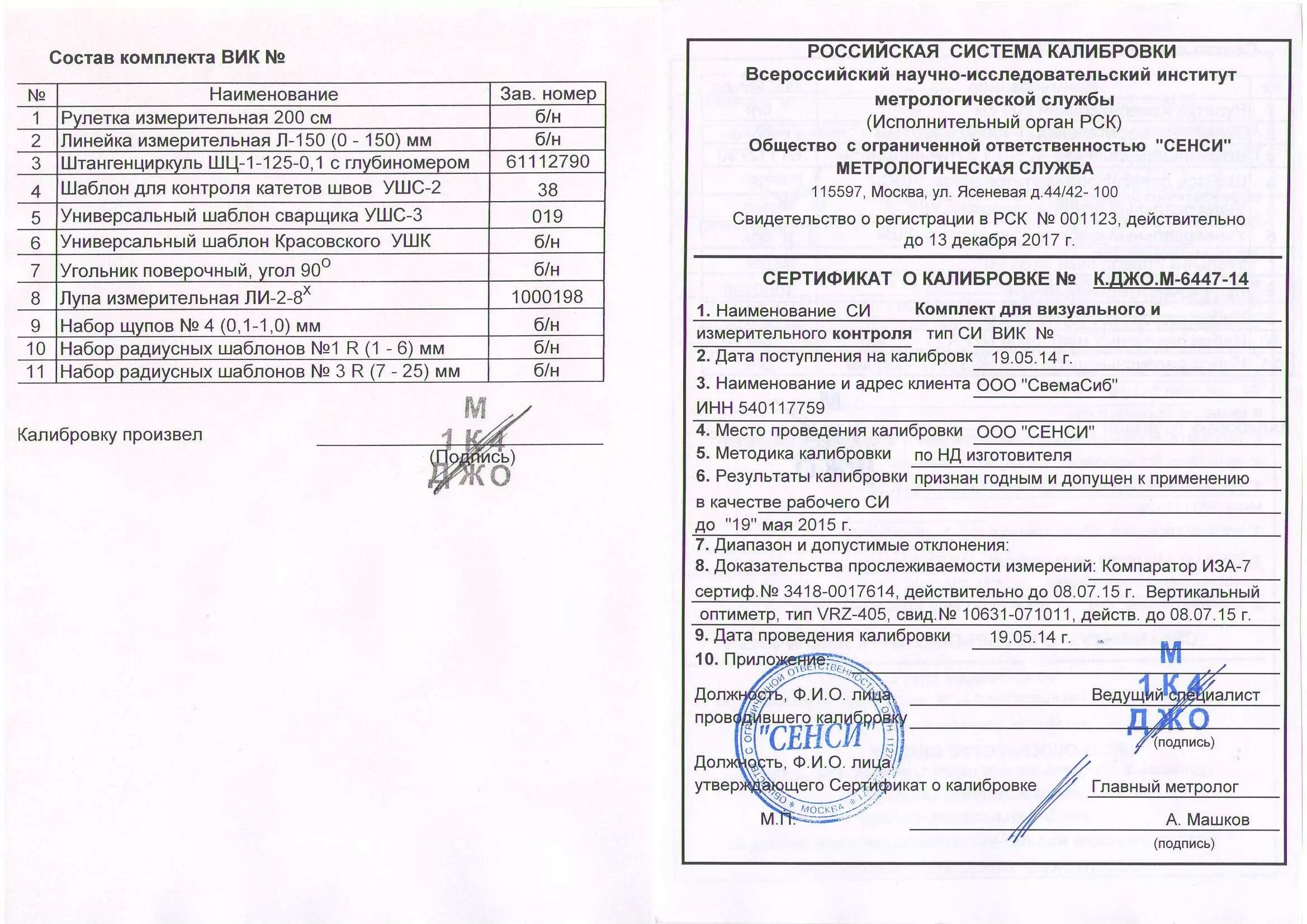 Толщиномер Elcometer 456 сертификат соответствия.