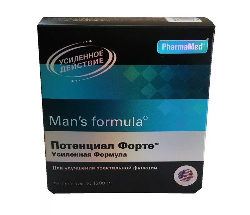 Потенциал форте мен'с формула табл. №15 (West Coast Laboratories Inc.). Men s Formula поливитамины. PHARMAMED man's Formula. Менс формула 60 капсул.