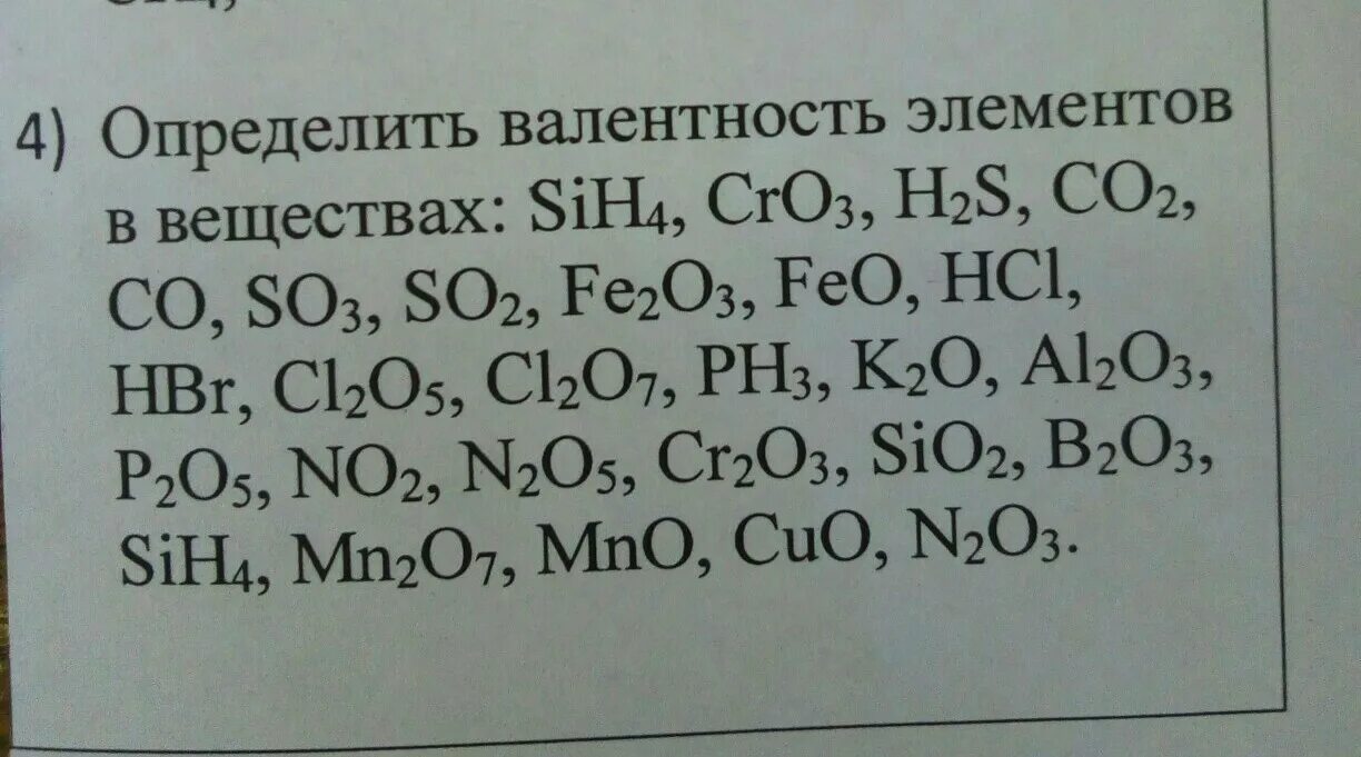 Определите валентности элементов co2