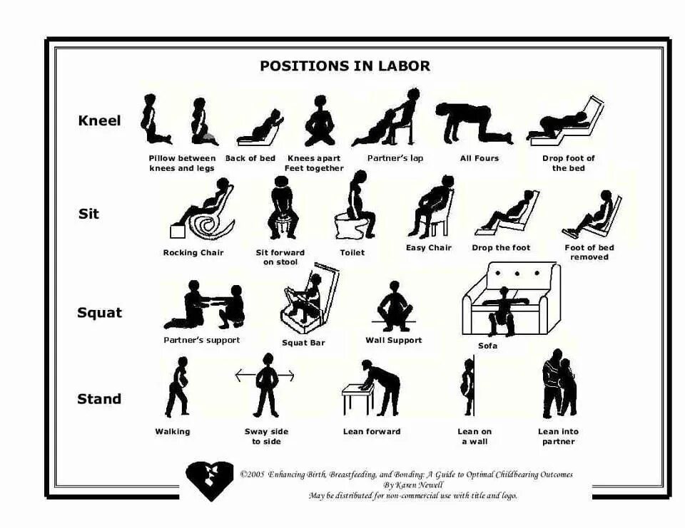 Методика Ламаза. Занятие по методике Ламаза. Positions. The position. Back between