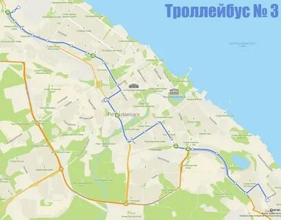 Маршруты троллейбусов петрозаводск на карте
