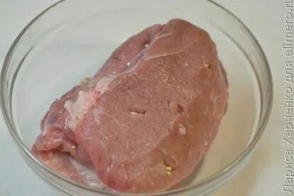 Вкусный рецепт нежной свинины