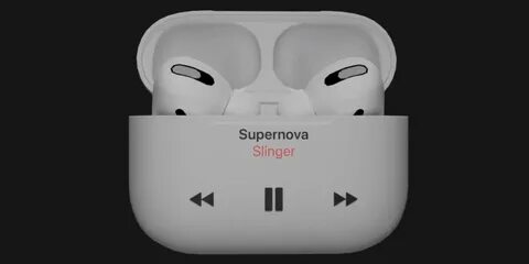 Airpods pro с сенсорным экраном