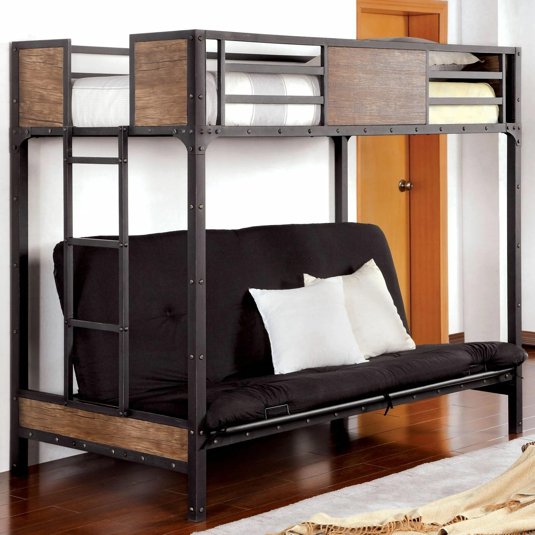 Двухъярусная кровать twin/full bunkbed (futon not included). Двухъярусные кровати для хостелов. Кровать чердак икеа свэрта. Кровать-чердак ikea свэрта. Двухъярусная кровать в стиле лофт.