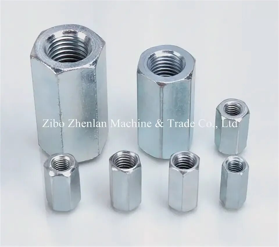 Гайка бочонок с двумя отверстиями. 48046-4hex Coupler nut. Hex long OSTEM.