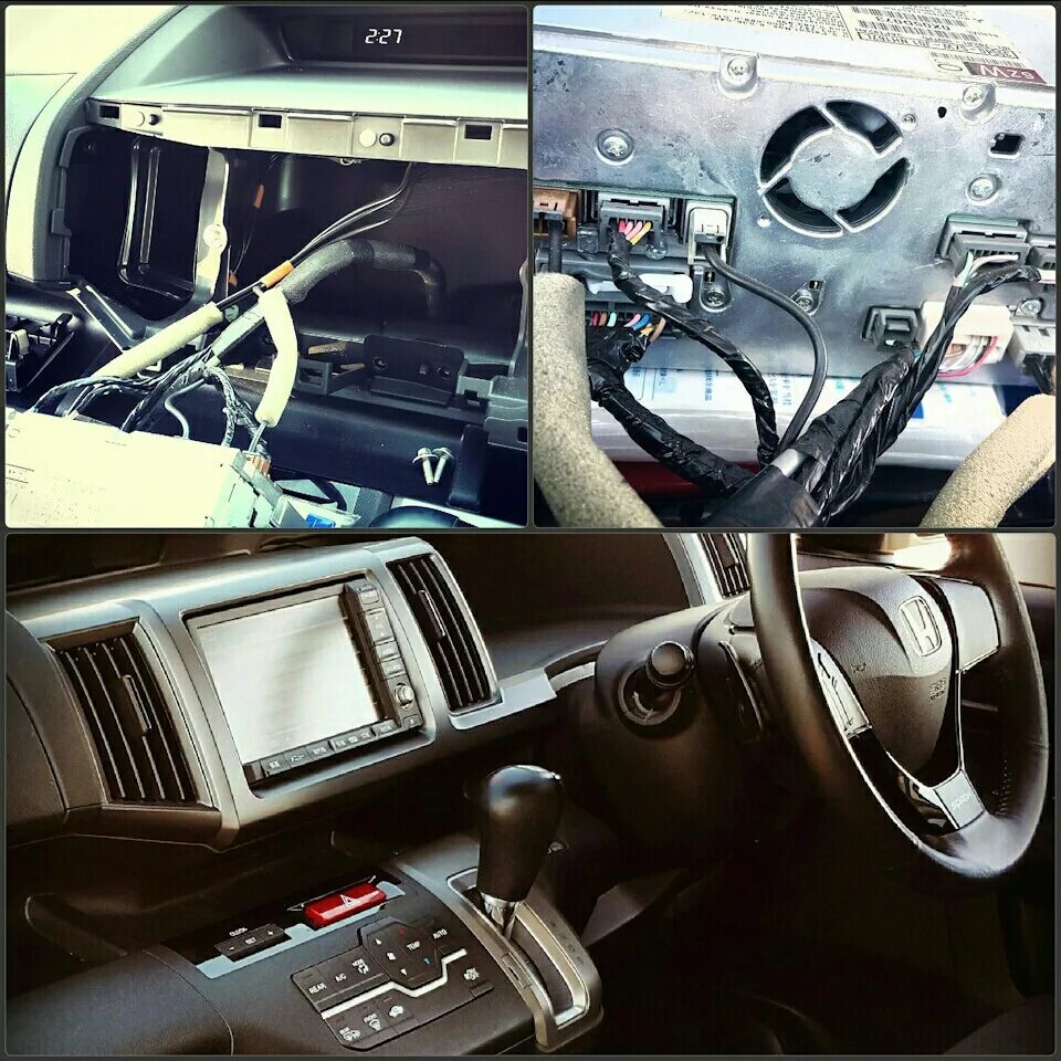 Замена штатной магнитолы на албанском языке! - Honda Stepwgn (4G), 2 л, 2013 год