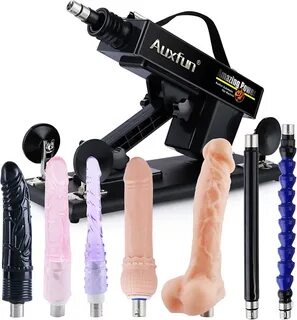 AUXFUN Sex Love Machine Adult Toy, Thrusting Fucking Device with Realistic ...