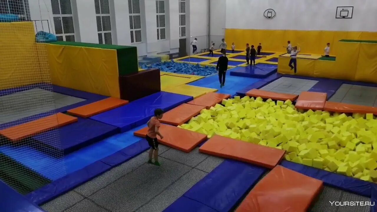 Иваново трамплин батутный
