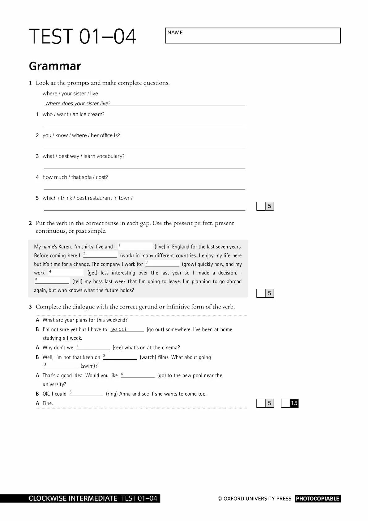 Unit 7 test. Oxford university press photocopiable. Oxford university press photocopiable. English file elementary progress test files 1-6 ответы. Business english test 2 ответы.