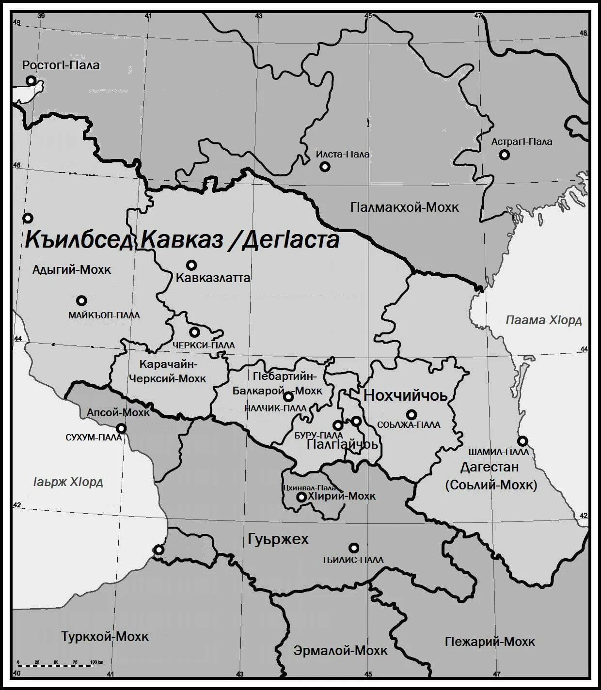 Ичкерия что за страна это где. Чечня политическая карта. Чечня на карте Кавказа. С кем граничит Чечня на карте. Республика Ичкерия на карте.