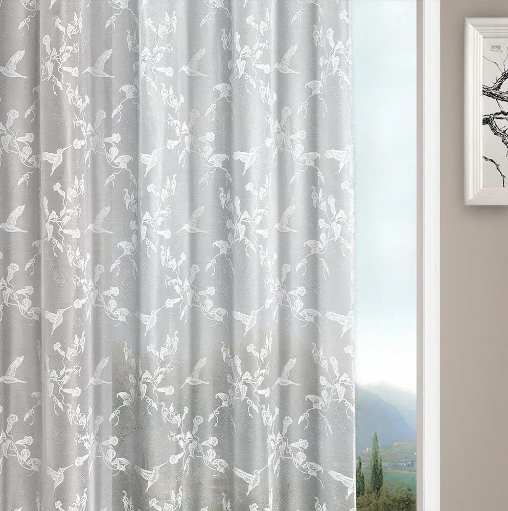 Портьеры с птицами. Тюль с птичками. Тюль птицы. Тюль с птичками. Шторы с птицами прованс.