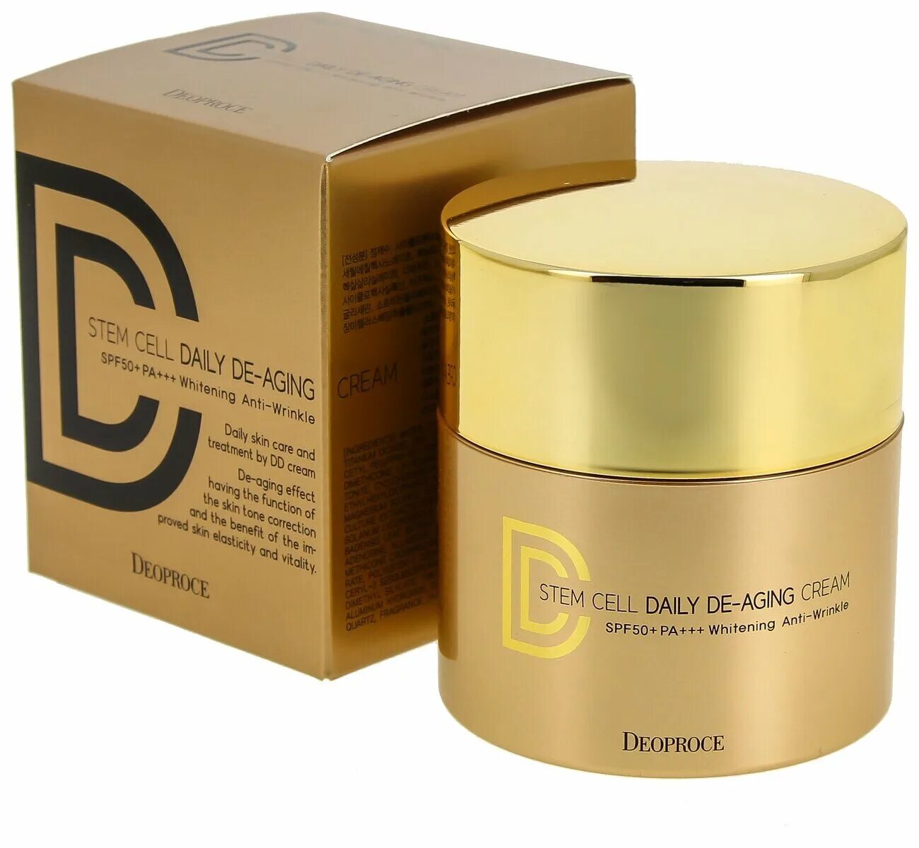 Дд крем. Deoproce крем Deoproce Stem Cell Daily de-Aging Cream #23. Deoproce DD Stemcell Daily de-Aging Cream #21, 40гр. Stem Cell Daily de-Aging Cream. Крем СПФ 50 для лица Корея.