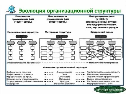 Структура управления и основные направления деятельности