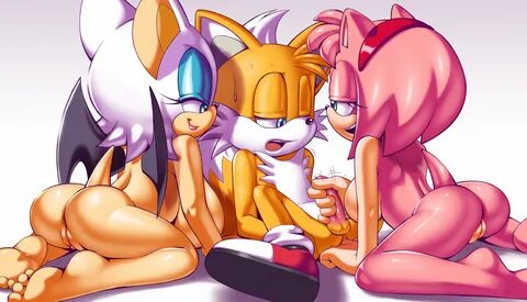 apostle, amy rose, rouge the bat, tails, sonic (series), hi res, anal, anth...