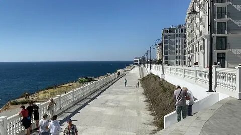 Новая набережная в анапе